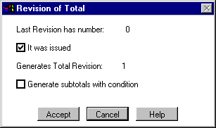 Material New Total: there is a previous one