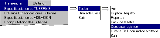 Desborrar Registros