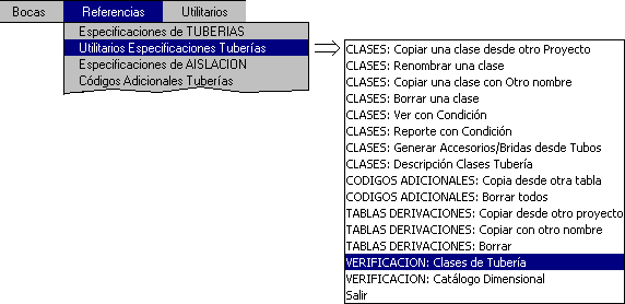 Verificar Clases Especificaciones de Tubera