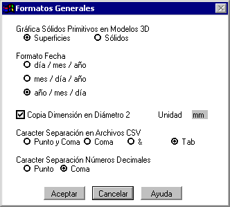 Configuracin Proyecto: Formatos Generales