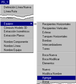 Agregar Elementos a equipos