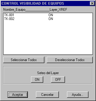 Cuadro visibilidad de equipos