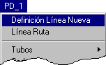 Definir lnea nueva