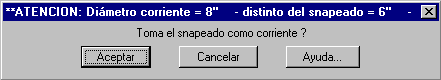Cambio de Dimetro automtico