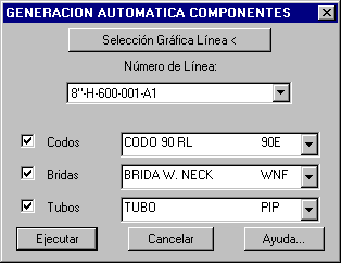 Generacin Automtica de Componentes: Seleccin Lnea