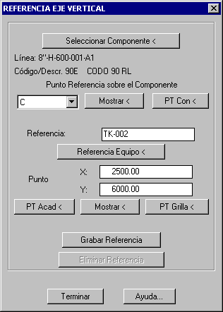 Eje Referencia Vertical