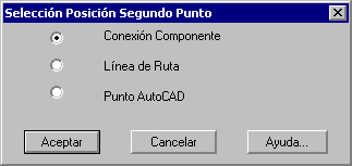 Conexin Boca de Pescado: Seleccin Posicin Segundo Punto