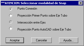 Conexin Boca de Pescado: Segundo Punto Snap Tubo