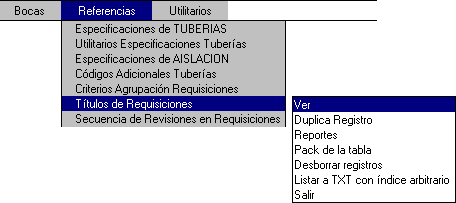 Titulos Requisiciones