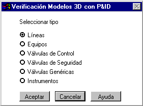 Verificacin Modelos 3D contra P&IDs