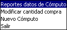 Reportes de Requisiciones de Materiales