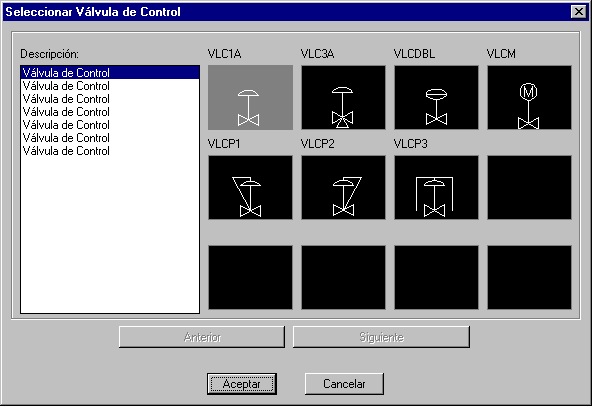 Vlvulas de control