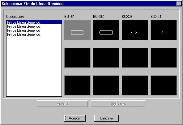 Cuadro Fn de Lnea Genrico