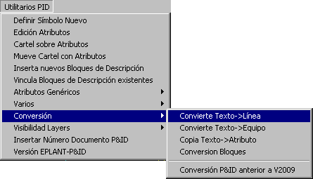 Convierte Texto -> Lnea